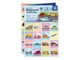 Pexeso MFP 3xA4 Dopravní prostředky