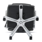 Kancelářské křeslo, houpací mechanismus, šedá ekokůže, KA-F1385 GREY