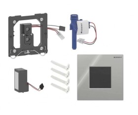 GEBERIT - Elektronické ovládání splachování pisoárů typ 01, síťové napájení, Bluetooth, chrom 116.093.21.1