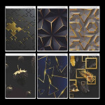 Sešit Elegance A5 linkovaný (mix motivů)