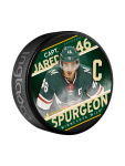 Inglasco / Sherwood Puk Minnesota Wild Jared Spurgeon Captain Collection