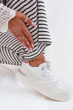 Dámské Tenisky Na Platformě LEE EMMA WOMEN LOW 50251014.00L Bílé 40
