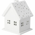Räder Porcelánový svícen domeček Vines, bílá barva, porcelán