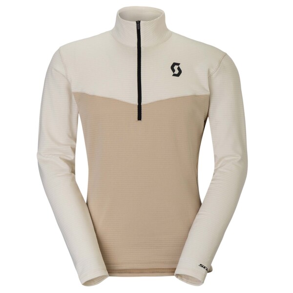 SCOTT Pullover M's Defined Light, Portobello Beige/La (vzorek) velikost: M