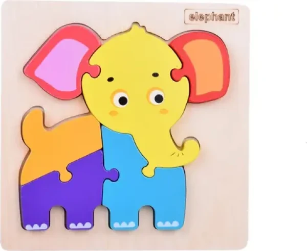 JOKOMISIADA Dřevěné puzzle Slon