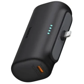 Rozbaleno - Baseus Compact 5000mAh 20W Lightning černá / Powerbanka / 1x Lightning(M) / 1xUSB-C(F) / rozbaleno (P10068307113-00.rozbaleno)