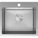 MEXEN - Solix ocelový dřez 1-bowl 500 x 450 mm, nerez HC 6402501000-01HC