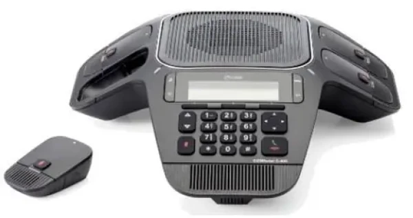 Auerswald COMfortel C-400 / Konferenční telefon / VoIP / PoE / 4x DECT mikrofon (90076)