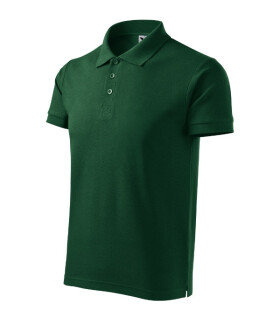 Cotton Heavy polokošile pánská dark green 3XL