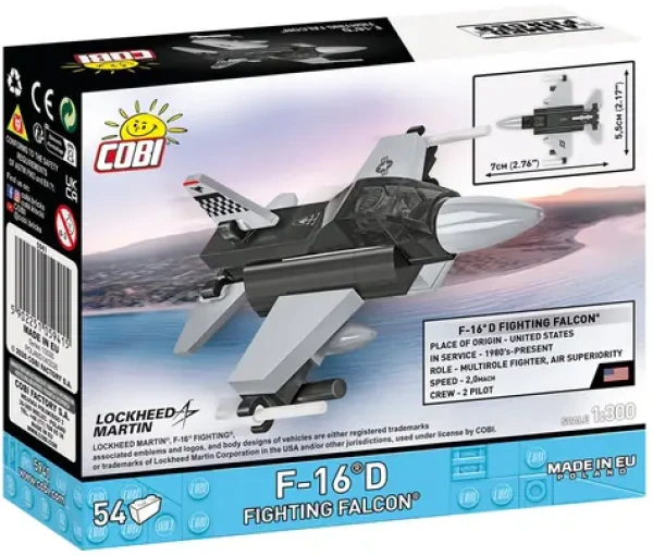COBI 5941 Armed Forces F-16D Fighting Falcon (USA)