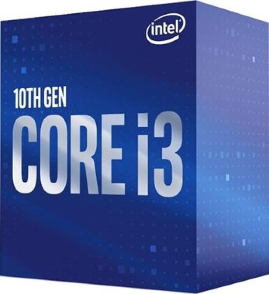 Intel Core i3-10100F @ 3.6GHz / TB 4.3GHz / 4C8T / 6MB / Bez VGA / 1200 / Comet Lake / 65W (BX8070110100F)