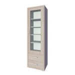 FRONTI Regál MARGARET 60x200 v1