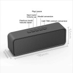 Špionážní Full HD WiFi kamera ukrytá v bluetooth reproduktoru - PQ453