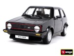 Bburago 1:24 Volkswagen Golf MK1 GTI Black, W007361