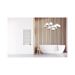 Instalprojekt - Koupelnový radiátor POPPY zlatá barva - Barva - Zlatá, Doporučená topná tyč (W) - 400, Rozměr A - 40, Rozměr C - 100, Skutečný rozměr radiátoru (v mm) - 400 x 990 mm, Typ připojení - Klasické (na rozteč) RADPPY401084