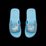 Klapky na suchý zip Kubota vícebarevné květinové modré K25SS-100-001-14-1 37