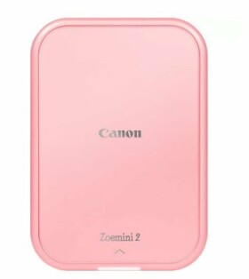 Canon Zoemini 2 růžová + 30x papír Zink + pouzdro / Kompaktní fototiskárna / 313 x 500 dpi / BT 5.0 (5452C009)