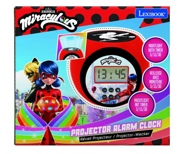 Lexibook budík Kouzelná Beruška se stropním projektorem - Alltoys Lexibook