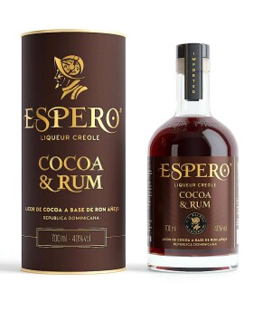 Espero Cocoa & Rum 40% 0,7 l (tuba)