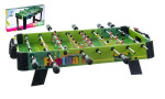Kopaná/Fotbal společenská hra 71x36cm dřevo kovová táhla s počítadlem v krabici 67x7x36cm