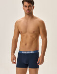 Pánské boxerky 3PACK Jarl 41930-MLC Jeans modrá vzor - Henderson modrá mix L