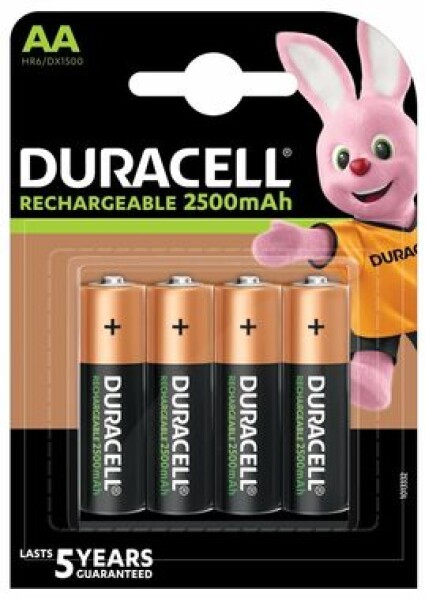 Duracell Stay Charged AA 2500mAh 4ks DURSTAYAA2400