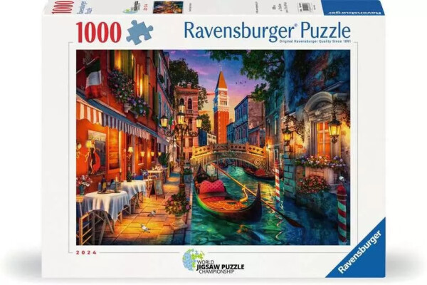 Puzzle Noční Benátky 1000 dílků