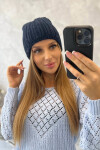 Dámská čepice Rebeka K345 navy blue UNI