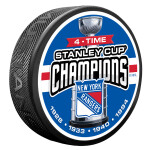 Mustang Puk New York Rangers NHL Stanley Cup Champions Puck Stand