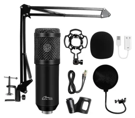 MED MT397K černá / Mikrofon / XLR / 150 ? / stolní stojan / 2,4 m kabel (MT397K)