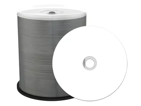 MediaRange CD-R 700MB / Datová média / Spindl 100ks / 52x / Potisknutelné (MRPL503-C)