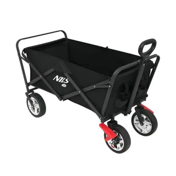 NILS Camp NC2603 černý / Kempingový vozík / 120 l / nosnost: 120 kg (5908261680380)