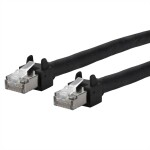 Metz Connect 13084F2000-E RJ45 síťové kabely, propojovací kabely CAT 5e S/UTP 2.00 m černá lze použít pro vlečení, krytí PUR, odolné proti UV záření 1 ks