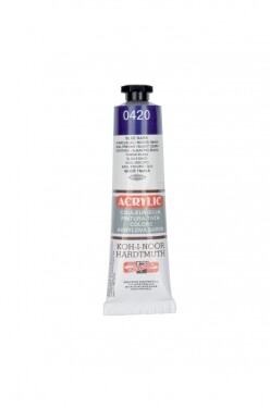 Akrylová barva Koh-i-Noor 40 ml - modrá tmavá 0420