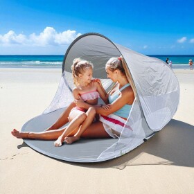 Plážový stan POP-UP se zástěrou a ochranou UV50+ 200 x 120 x 90 cm
