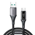 Joyroom S-A60 StarTalk Nabíjecí kabel USB-A (M) - USB-C (M) 3A 1.2m černá (6956116762353)