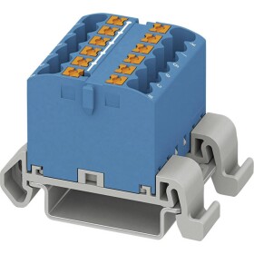 Phoenix Contact 3273156 blok rozvaděče 31.2 mm pružinová svorka modrá 8 ks