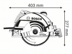 Elektrická okružní pila Bosch GKS 235 Turbo 06015A2001