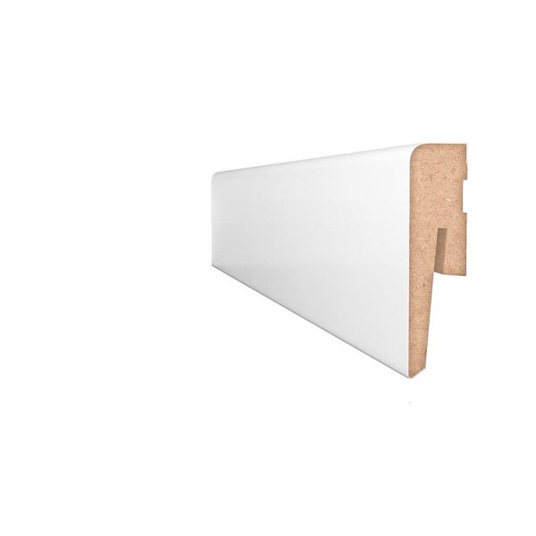 Podlahová lišta dýhovaná LO9 15x60x2400mm bílá