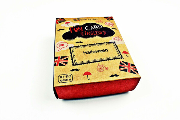 Fun card English Hallowen