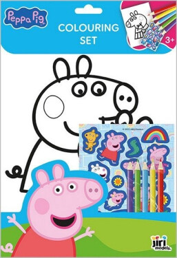 Prasátko Peppa - Omalovánkový set