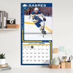 JF Turner Kalendář Buffalo Sabres NHL 2026 Wall Calendar