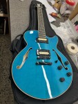 D'Angelico Premier SS Fabrizio Sotti Signature Fabrizio Blue (použité)