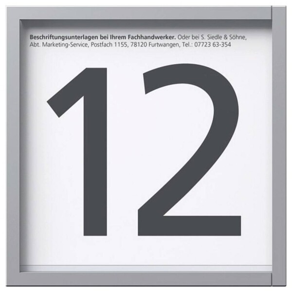 Siedle 210012695-00 Informační štítek