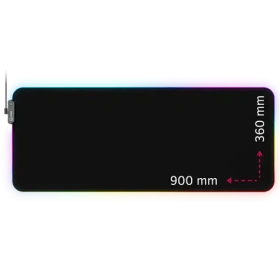Lorgar Steller 913 (XL) černá / Herní podložka pod myš / RGB / 900 x 360 x 3 mm (LRG-GMP919)