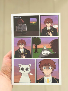 Be Nice EKO školní ekologický sešit 534/A5 linkovaný - Anime