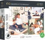 Trefl - Puzzle - UFT Yoga, Cats Coffee: Klid v duši