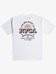 RVCA TYPE SET white pánské tričko krátkým rukávem