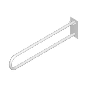 JIKA - Universum Madlo toaletní, 550mm, závěsné, sklopné, kotvené do zdi, bílé H3897150000001