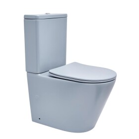 Wc kombi komplet kombinovaný SAT Infinitio tmavě modrá mat vario odpad SATINF031VPSNDBLM SATINF031VPSNDBLM